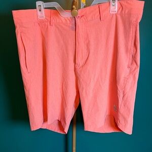Trunks Land to Water Pink Flat Front Shorts for Casual Wear